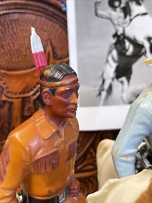 1950s HARTLAND Plastics Lone Ranger and Tonto-Clayton Moore 1950s HARTLAND Plastics Lone Ranger and Tonto-Clayton Moore