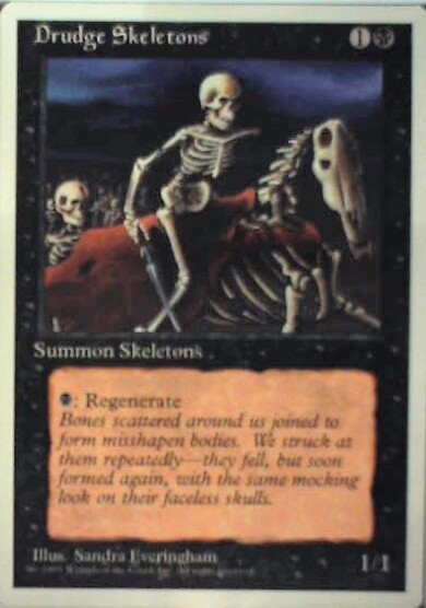 Drudge Skeletons - Fourth Edition: #133, Magic: The Gathering Nm R171