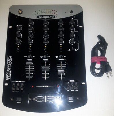 Numark DM3001X 3-Channel Professional DJ Mixer | eBay