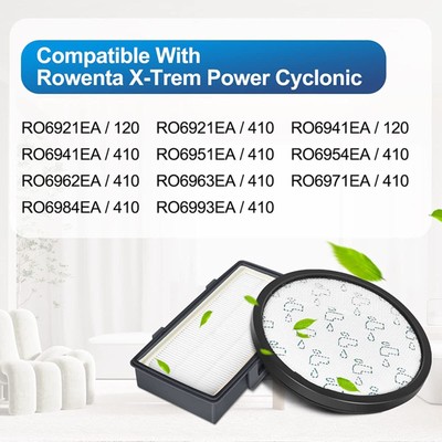 Filtros De Aspiradora Adecuado Para Rowenta Ro6962 Ro6963 Ro6971 Ro6984