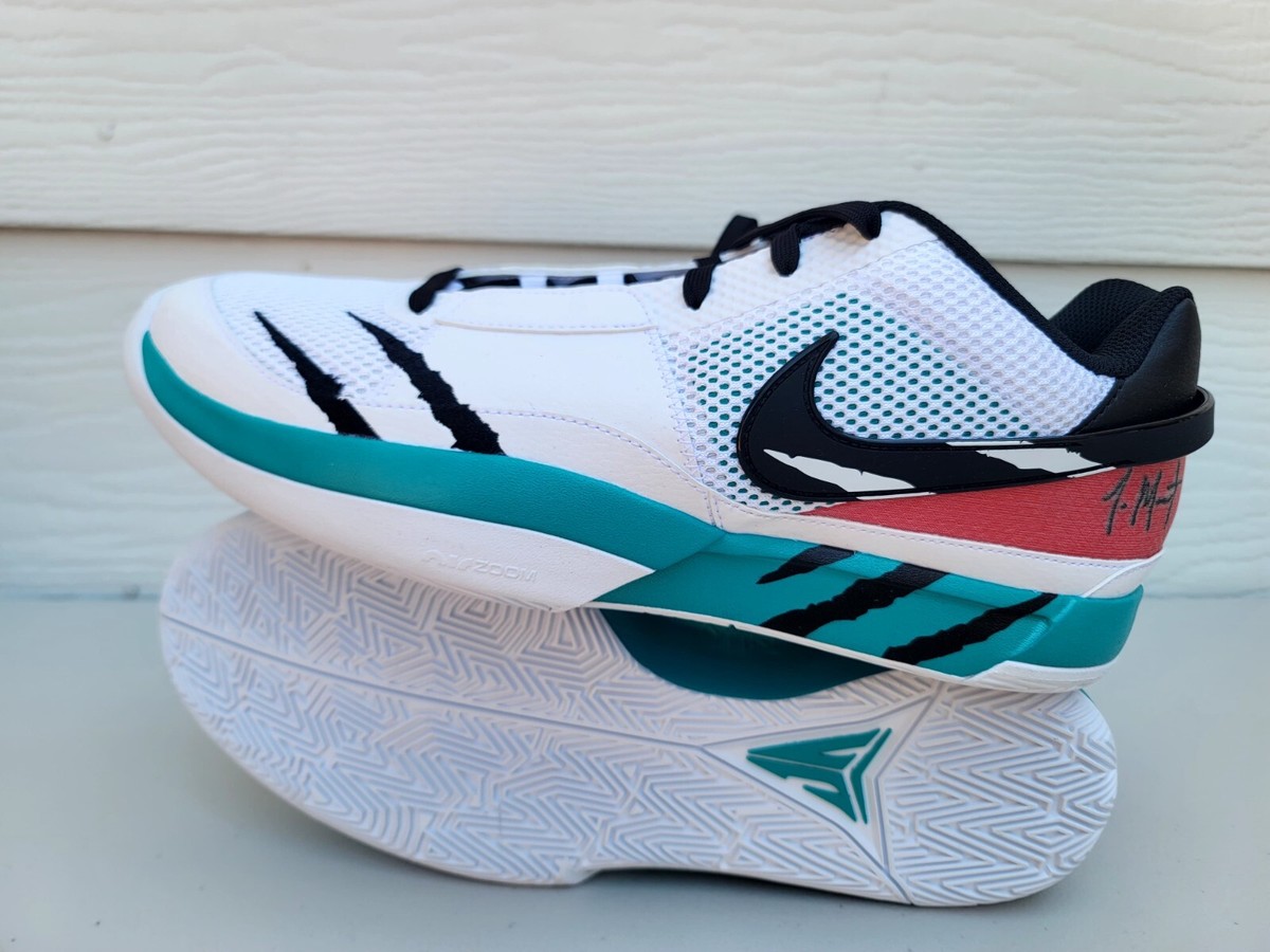 ナイキ　JA1 25.0 Nike Ja 1 'Light Silver' Grey Cyber Green Basketball Shoes