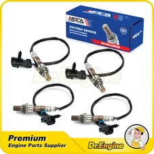4x Upstream Downstream O2 Oxygen Sensor For Chevrolet GMC 2500 1500 Tahoe Yukon