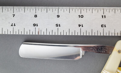 New Unused NOS Dorko 42 Solingen Straight Razor High Carbon Steel