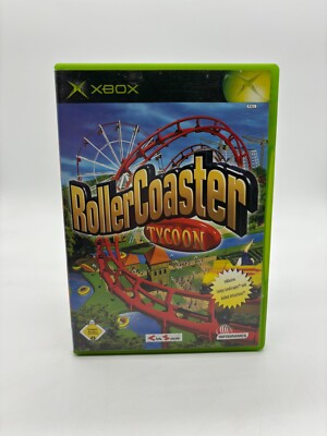 Microsoft Xbox Classic Roller Coaster Tycoon OVP