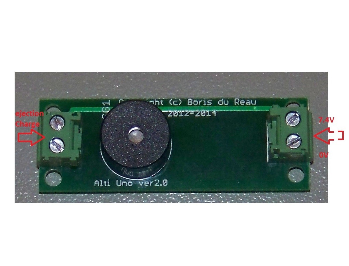 Altimètre fusée miniature Attiny 85 SMT pour éviter les erreurs d estimation de vol