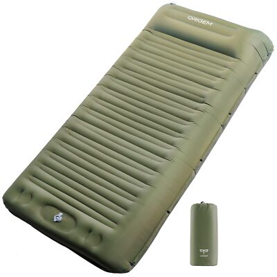 Origem selbstaufblasende Campingmatte - 14 cm verbesserte Isomatte mit integrierter