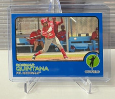 2022 Heritage Minor League - ROISMAR QUINTANA - BLUE - RC #46/99 - #81