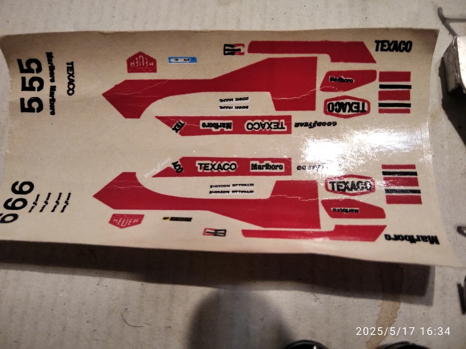 1/43- KIT METALLO BIANCO MC LAREN M23- KIT NUOVO-NO SCATOLA ORIGINALE - Immagine 2 di 4