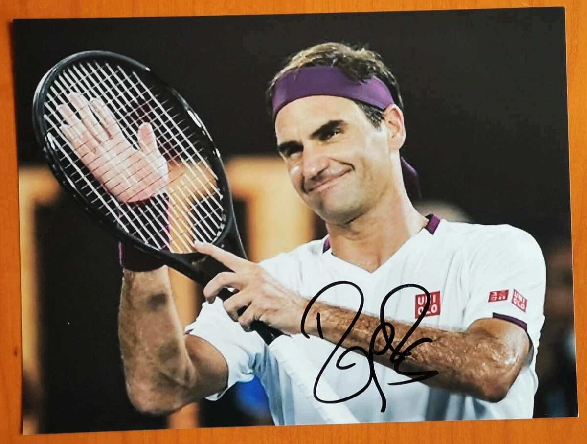 Roger Federer Tennis Original Autographed Items | eBay