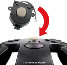 NEW GameCube Style Joystick Replacement FOR Nintendo 64 N64 Controller Part Gray