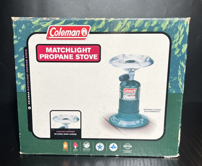 #ad #ad Coleman Matchlight Propane Camp Stove Single Burner 5432 700 $29.00