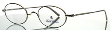 BROOKS BROTHERS BB1001 1150 Gunmetal Mens Oval Eyeglasses 50-22-140 B:34