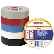 tesa 04163-00191-92 PREMIUM Flex  Insulation Tape 4163 White L x W 33m x 3
