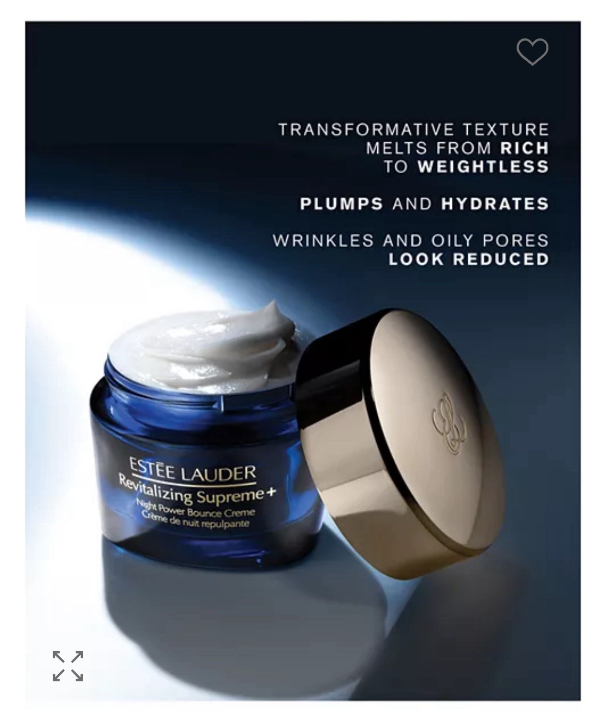 NEW Estée Lauder Revitalizing Supreme+ Night Power Bounce Crème *(2.5oz / 75ml)*