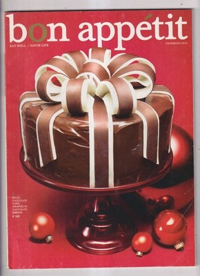 Bon Appetit December 2010 Holiday Special, Party Menus, Cozy French Dinner, Fest