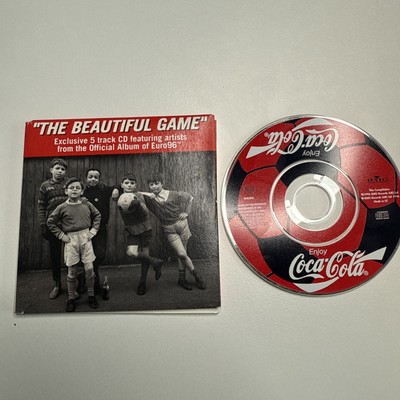 Euro 96 the Beautiful Game 5-Track CD 3'' Mini CD Collectible Coca Cola