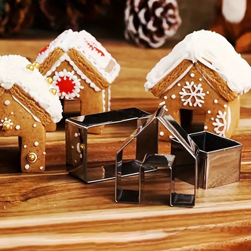 Cookie Cutter SS Mini Gingerbread House Set - Picture 1 of 4