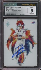 2024 Phoenix Color Blast CB-JAN Josh Allen SSP Autograph Mint CGC 9 10 Auto