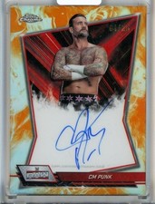 CM Punk #MEA-CMP Prices | 2025 Topps Chrome WWE Main Event