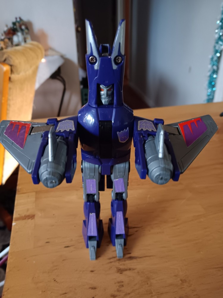 Cyclonus PURPLE EARS VARIANT 1986 Vintage Hasbro G1 Transformers Action Figure