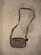Steve Madden Women’s Leapord Print Crossbody Bag Purse New Without Tags