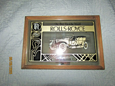 Vintage Rolls-Royce Ltd Mirror - 14-15 Condiut St London, 33 x23 cm