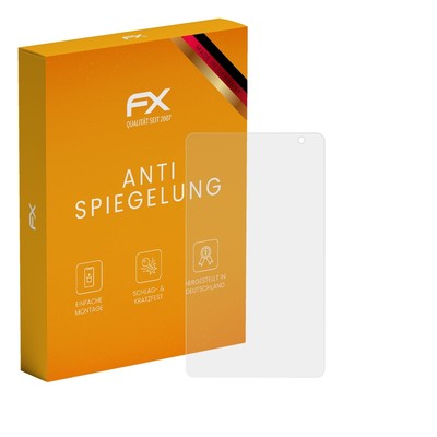 atFoliX 2x Displayfolie für Contixo V10 Schutzfolie matt&stoßfest Folie