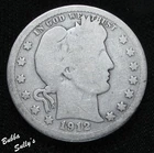 1912-P Barber Quarter — photo from another recent sale