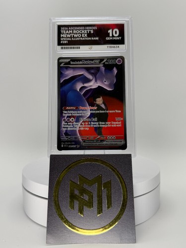 Team Rocket's Mewtwo ex graded ACE 10 for sale on eBay