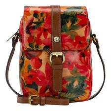 Patricia Nash Zeva Leather Crossbody Wallet Spring Multi