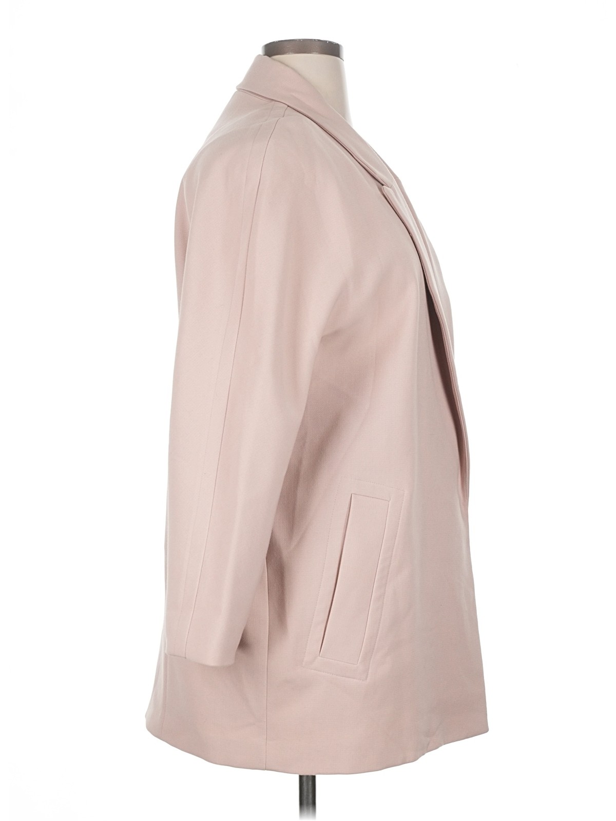 H&M Women Pink Coat 14 thumbnail 3