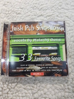 Outlet Irish Pub Sing-Along Malachy Dors 33 Favourite Songs CD Vol 1 Karaoke