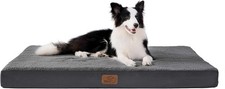 Bedsure Large Dog Bed Washable - Orthopedic Dog Bed and Mattress Mat for Dog Cra