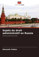 Alexandr Volkov | Sujets Du Droit Administratif En Russie | Taschenbuch (2022)