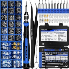 Eyeglass Sunglass Repair Kit, Magnetic Eye Glasses Repairing Tool Kit with Assor