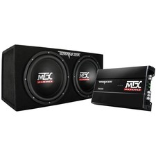 MTX 12 1200W Dual Loaded Car Subwoofer Audio ...