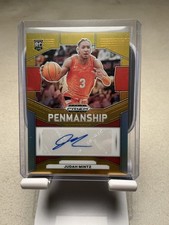 24/25 Panini Prizm Draft Picks Judah Mintz RC Auto GOLD Penmanship #d /10 P-JMZ