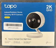TP-Link Tapo C120 2K QHD Indoor/Outdoor Home Security Wi-Fi Camera - White