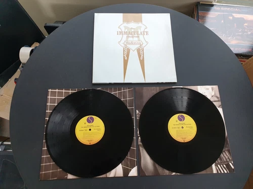 MADONNA - THE IMMACULATE COLLECTION 1990  2 X 12" VINYL RECORD LP EX/EX