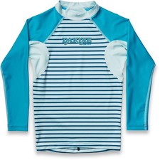 Dakine Girls Classic Snug Fit L/S Surf Swim Shirt Size 8 Bay Islands UPF 50 New