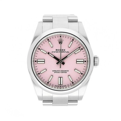 ROLEX OYSTER PERPETUAL 41 REF. 134300 PINK DIAL EDELSTAHL 2026 FULL SET UNWORN