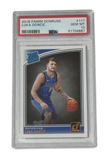 Luka Doncic RC 2018 Panini Donruss Rated Rookie #177 PSA 10 GEM Mint