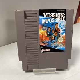 Mission Impossible Nintendo NES PAL FR Sans Notice