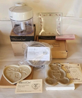 Pampered Chef 5-Piece  Mixed Kitchen Item Lot New, Open Box