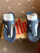 Women’s  fitflops size 8 Navy Blue