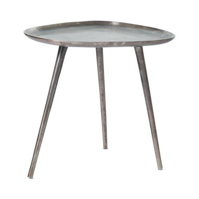 Convenience Concepts Bali Metal End Table 20'' - Modern Artisan Handcrafted Li...