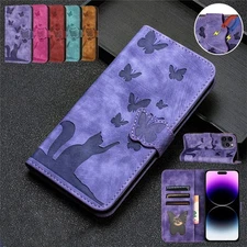 For iPhone 17 16E 15 14 Plus 13 12 11 Pro Max XR Flip Leather Case Wallet Cover