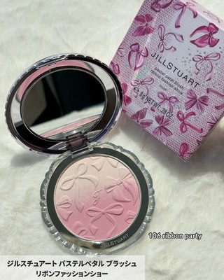 Jill Stuart Holiday 2025 Pastel Petal Blush Ribbon Fashion Show