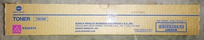 Genuine Konica Minolta TN514M A9E8330 Magenta Toner Cartridge Bizhub C458/558