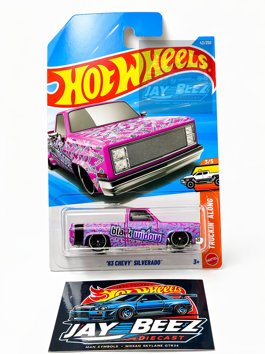Hot Wheels 2026 NEW Case K '83 Chevy Silverado Pink LC (Promo